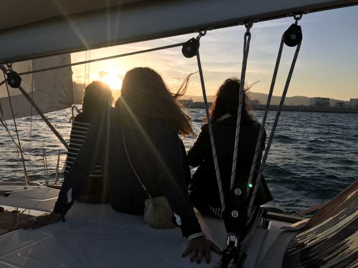 Barcelona: Two-Hour Midday or Sunset Sailing Cruise | GetYourGuide