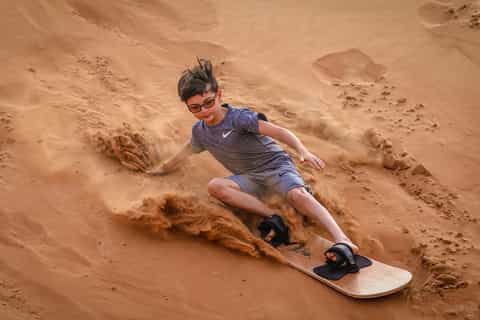 Dubai: Desert Safari, Quad Bike, Camel Ride & Al Khayma Camp
