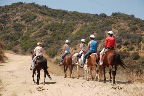 Los Angeles: 2-Hour Hollywood Trail Horseback Riding Tour 2-Hour Mt Hollywood Trail Sunset Tour