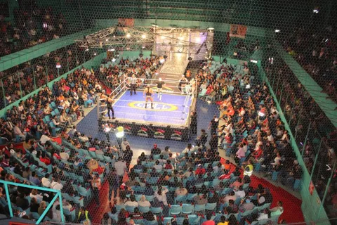 Lucha libre : expérience de lutte à Puebla