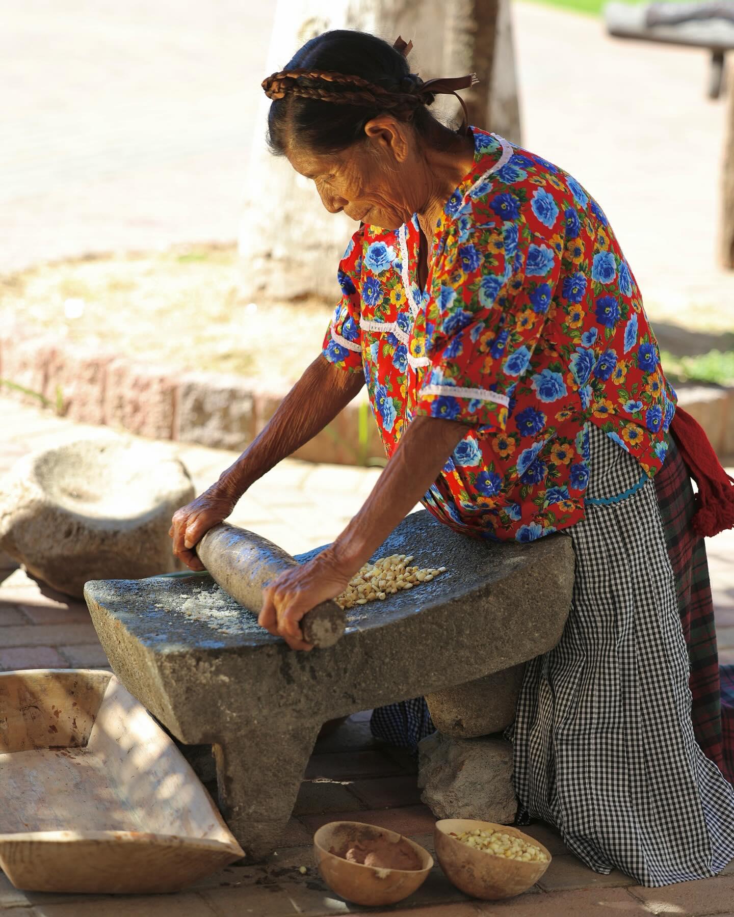 Traditionelle Reinigung mit einer Heilerin aus Oaxaca im Tal von Tlacolula