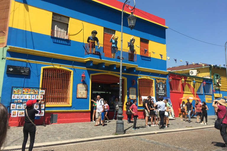 Buenos Aires: tour met kleine groepen en cruise bij zonsondergang met open barStadstour en cruise bij zonsondergang met open bar met ophalen in het centrum