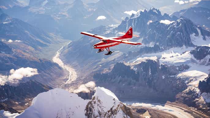 talkeetna denali 1hour flight experience