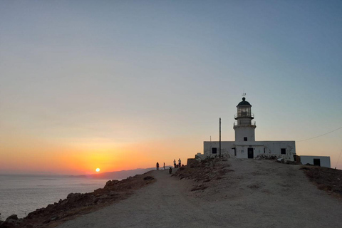 Mykonos Sunset Tour : Private Guided Escape 2 Hours Private Sunset Tour