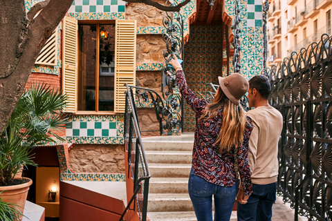 Barcelona: Gaudi's Casa Vicens Skip-the-Line Entrance Ticket Entry Ticket with Mint Chocolate Ice Cream