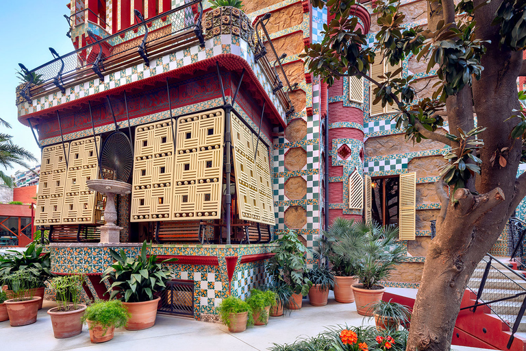 Barcelona: Gaudi's Casa Vicens Skip-the-Line Entrance Ticket Entry Ticket with Mint Chocolate Ice Cream