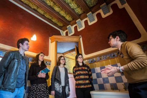 Barcelona: Gaudi's rondleiding door Casa VicensRondleiding in het Spaans