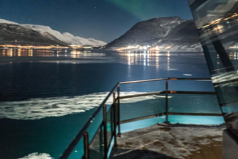 Tromsø: culinaire noorderlicht-boottocht per e-catamaran
