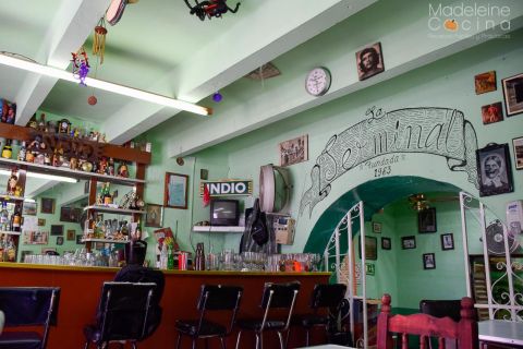 Puebla : Visite nocturne des bars et cantines historiques