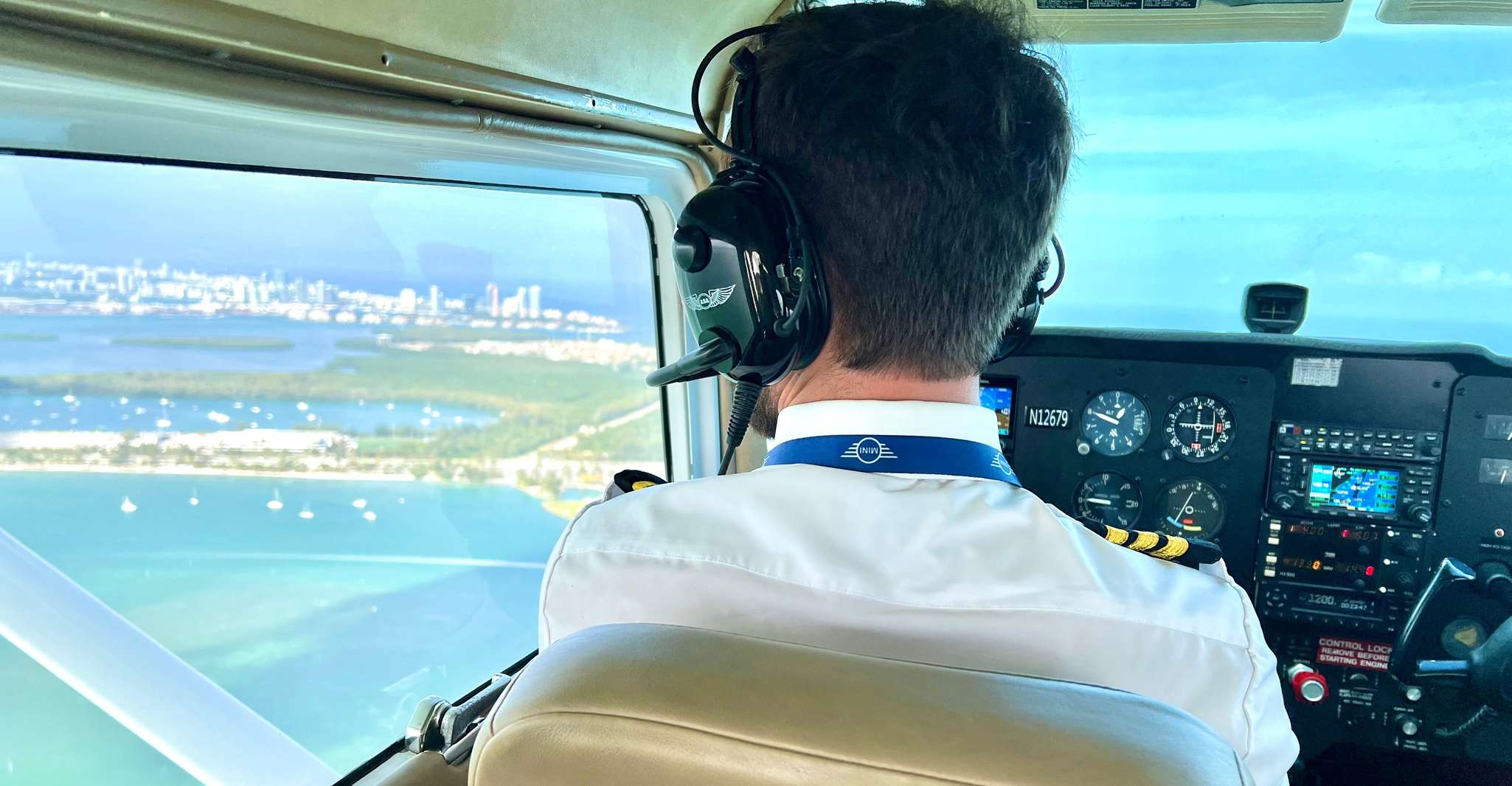 Miami Beach: South Beach Private Airplane Tour with Drinks photo 7