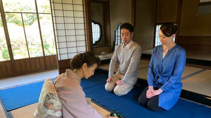 kioto auténtica ceremonia del té en una casa tradicional