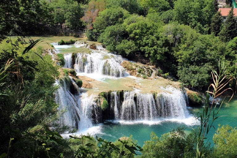 Visite des cascades de Krka et dégustation de vin de Split ou de TrogirDe Split