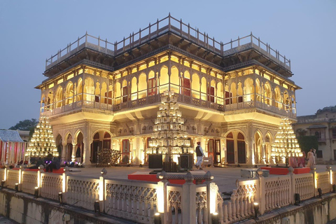 Local Jaipur city sightseeing with options Private car with driver and local guide for sightseeing