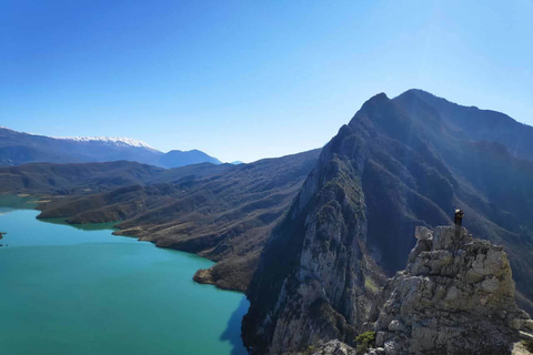 Tirana: Gamti-bergwandeling met uitzicht op het meer