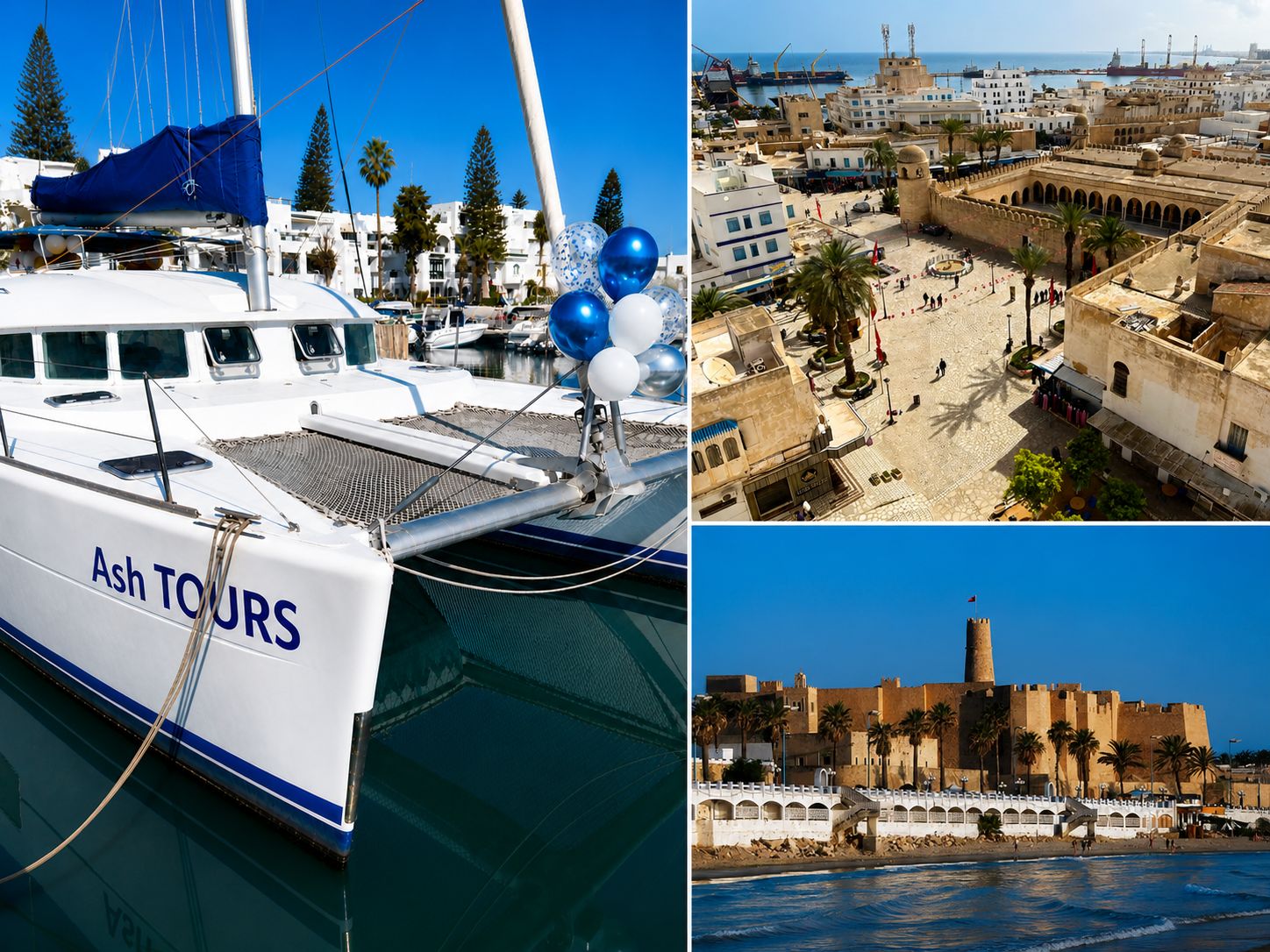 Bootstour in Port El Kantaoui & Medina-Tour in Sousse/Monastir