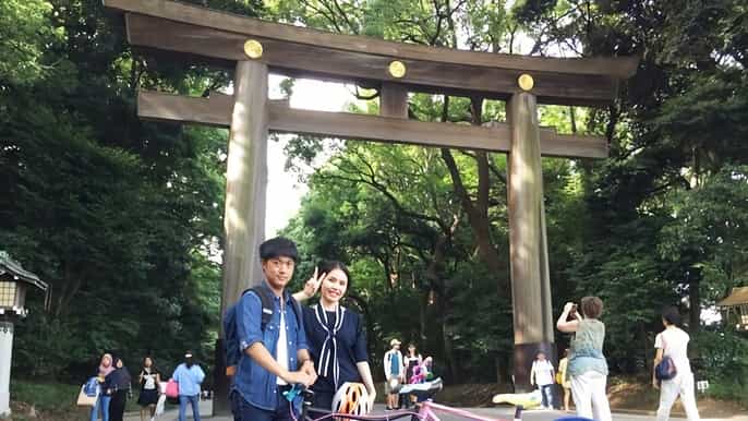 tokyo noleggio bici per 1 giorno a harajuku