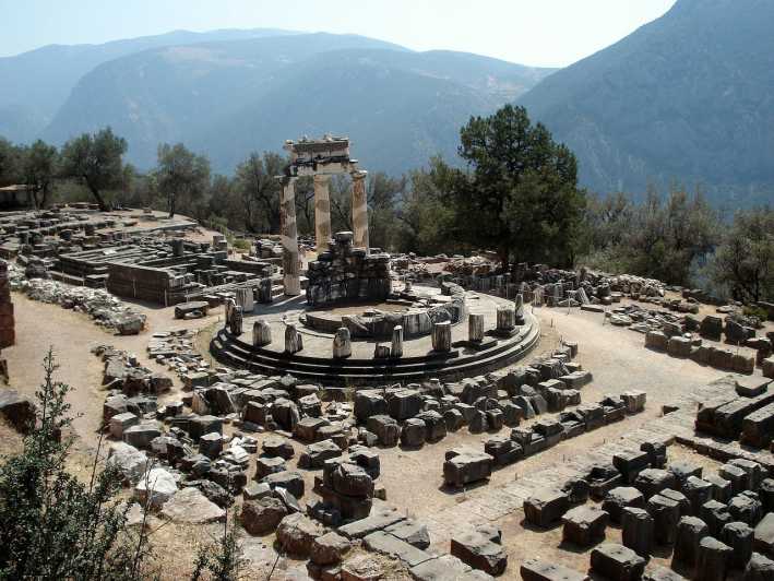 Da Atene: tour privato di un'intera giornata di archeologia di Delfi