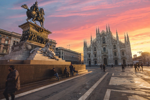 Milan Cathedral, Sforza Castle and Michelangelo’s Pietà Tour Tour in Italian