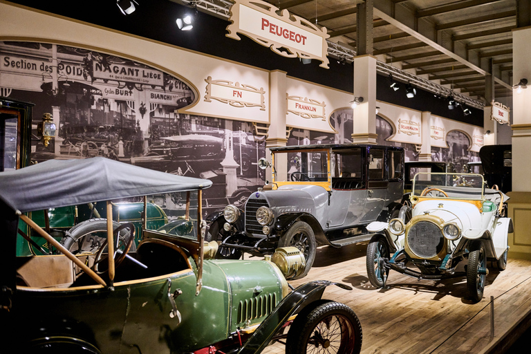 Bryssel: Biljett till Autoworld Museum