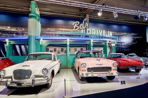 Bryssel: Biljett till Autoworld Museum