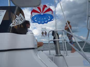 Hilton Head Island: Hochfliegendes Parasail-Erlebnis Hilton Head Island: Hochfliegendes Parasail-Erlebnis
