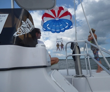 Hilton Head Island: Högflygande parasail upplevelse