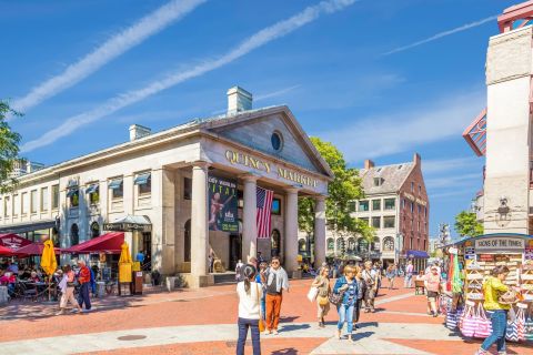 Boston: Guided City Highlights Tour with Boat Cruise