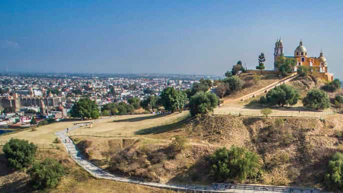 puebla excursão privada de um dia a cholula e arquitetura barroca