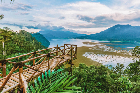 Bali: Twin Lakes, Handara Gates och skogsturer