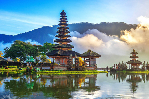 Bali: Secret Garden, Ulun Danu Temple and Waterfall Tour Bali: Ulun Danu Temple, Waterfall and Secret Garden Tour