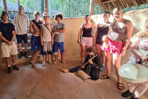 Max 14: Discover Cu Chi Tunnels System & Mekong Delta Private Group Tour