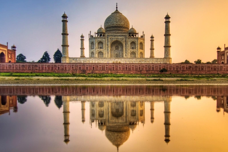 From Delhi: Taj Mahal & Agra Fort Ticket & Optional Transfer Skip-the-Line Combo Ticket Only (Foreign Citizens)