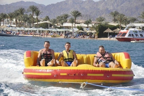 Sharm El-Sheikh: parasailen, kameelrijden, duiken en quadrijdenAlleen parasailen, bananenboot en metro
