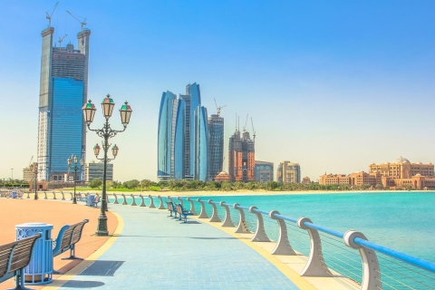 Ab Dubai: Abu Dhabi Tour Königspalast & Etihad TowersGeteilte Gruppenführung auf Deutsch