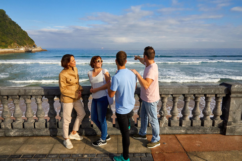 Tour di San Sebastian e della costa basca da VitoriaOpzione spagnola