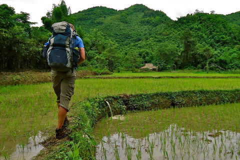 From Luang Prabang: Thin Pha Trail & Tad Sae Falls Trek Private Thin Pha Trail & Tad Sae Falls Guided Trek