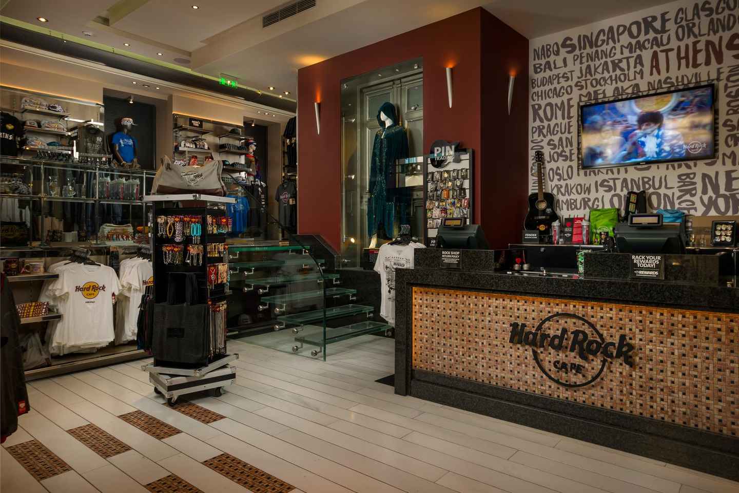 ハードロックカフェ アテネ セットメニュー付きランチ・ディナー