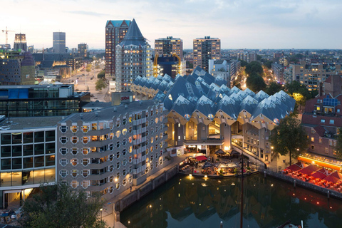 Rotterdam: De Rotterdam, Cube Houses, Watertaxi and MarkthalPrivate Tour