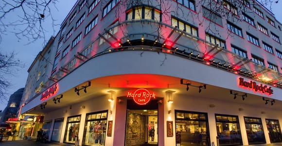 Hard Rock Cafe Berlin mit Menü zum Mittag- oder Abendessen