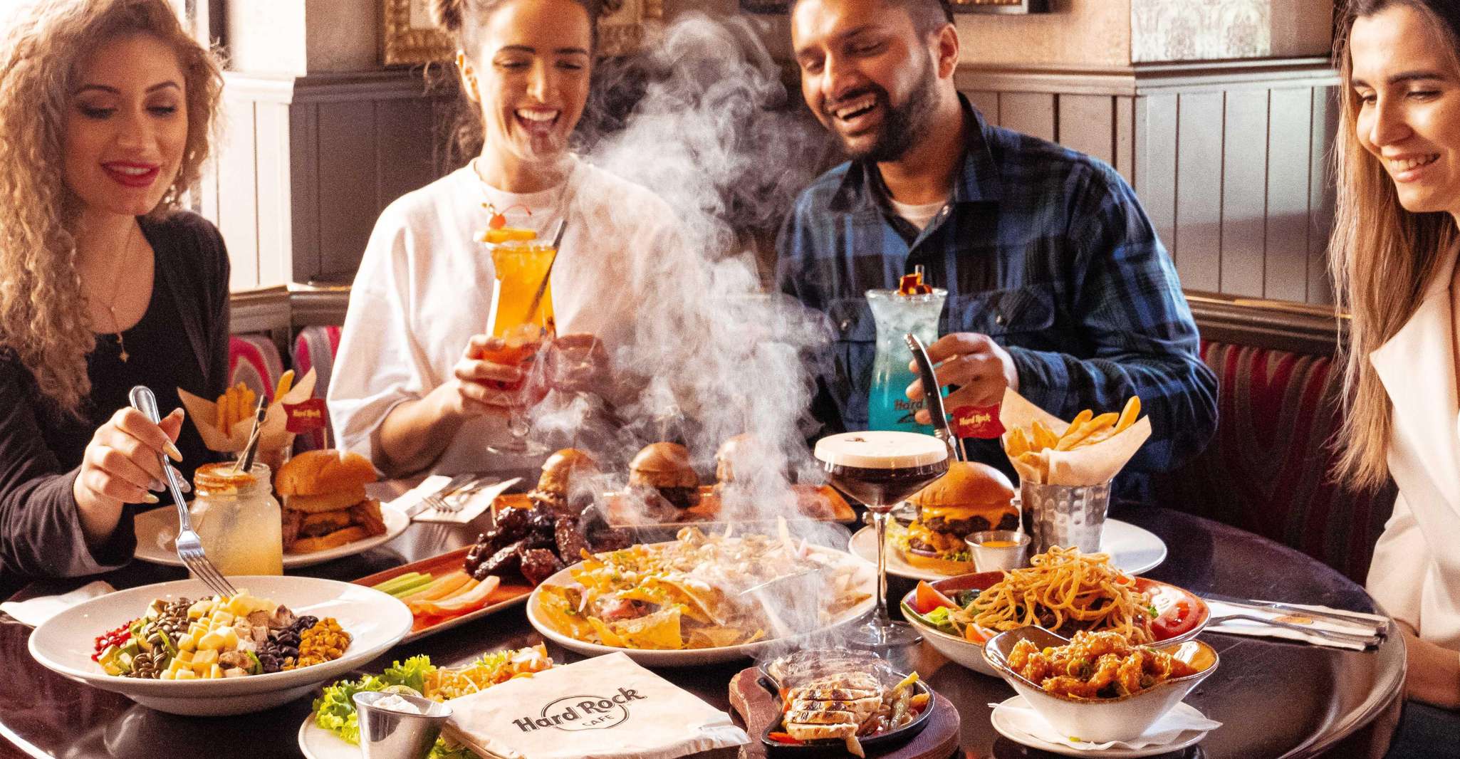 Copenhagen, Hard Rock Café avec menu pour le déjeuner ou le dîner - Hizvo