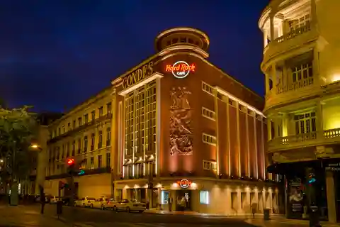 Lissabon: Hard Rock Cafe-oplevelse