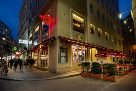 Hard Rock Cafe Vienna: Skip-the-Line Entry Gold Menu