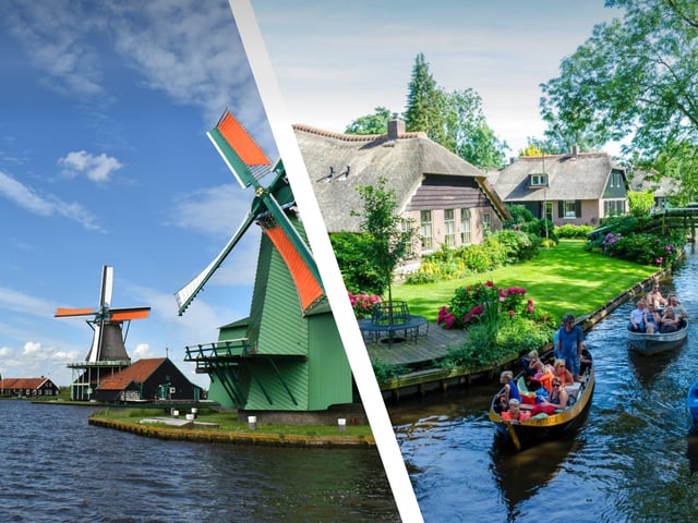From Amsterdam: Zaanse Schans and Giethoorn Day Trip