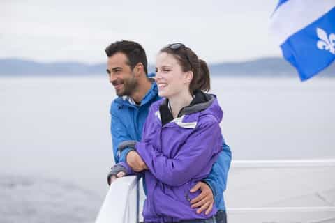 Tadoussac or Baie-Sainte-Catherine: Whale Watching Cruise