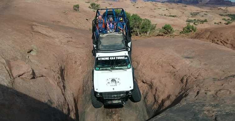 Moab Hells Revenge & Fins N' Things Trail Off Roading Tour GetYourGuide