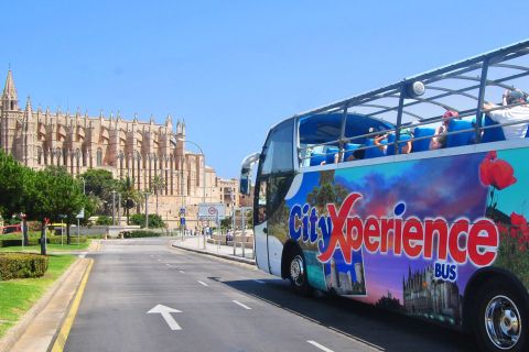 Palma: Konfigurowalna wycieczka po mieście autobusem Cabrio z South Pickup