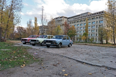 Bucarest: visite privée en voiture communiste dans une voiture ancienne