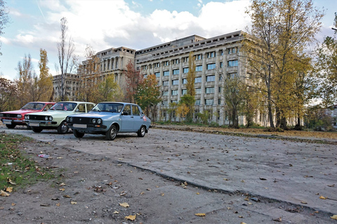 Bukarest: Private kommunistische Fahrtour in einem Oldtimer