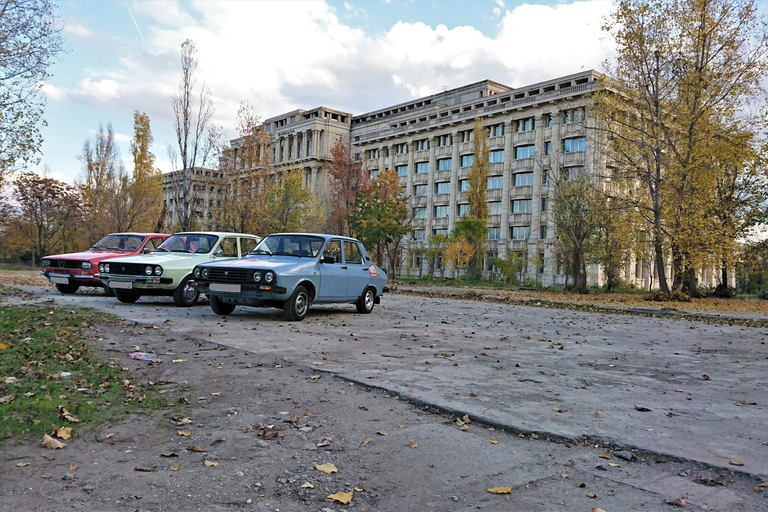 Bukarest: Private kommunistische Fahrtour in einem Oldtimer