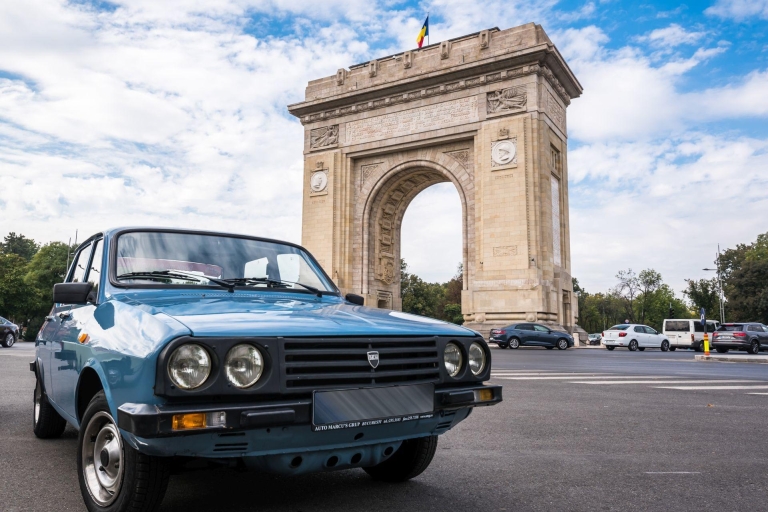 Bukareszt: Prywatna komunistyczna wycieczka samochodem zabytkowym samochodem